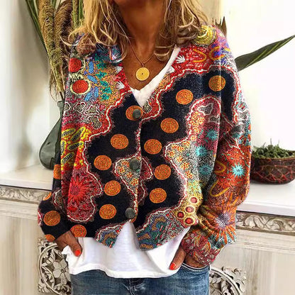 Ember Drape V-Neck Cardigan