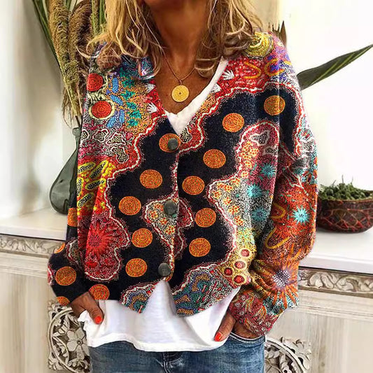 Ember Drape V-Neck Cardigan