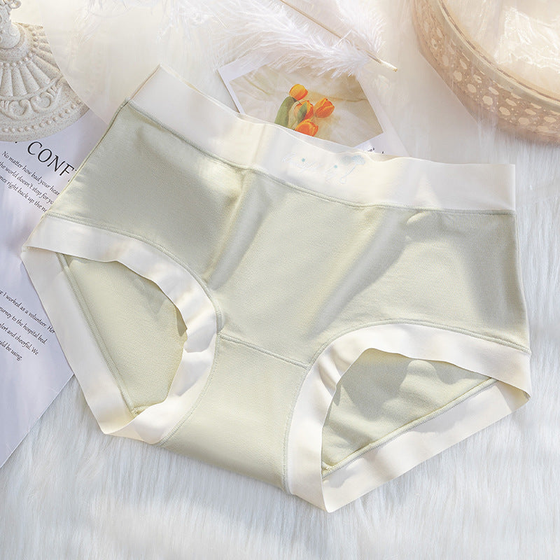 Mulberry Silk Crotch Women's Underwear Mid-waist Comfortable Breathable