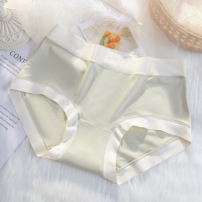 Mulberry Silk Crotch Women's Underwear Mid-waist Comfortable Breathable