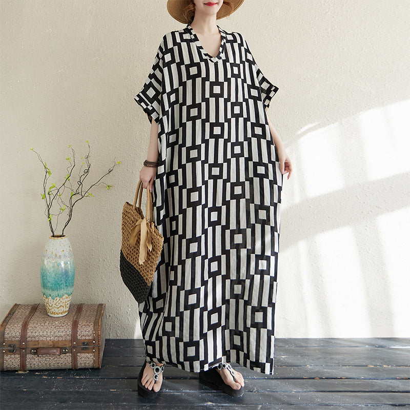 Vintage Veil Comfort Dress