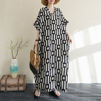 Vintage Veil Comfort Dress