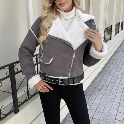 Aurora Polo Luxe Plush Coat