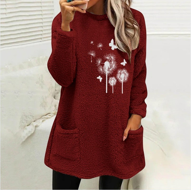 Velouré Crest Sweatshirt