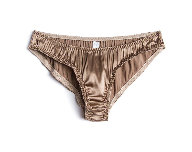 Stretch Silk Low Waist Sexy Underwear