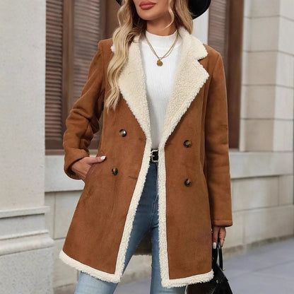 VeluWarm Suede Woolen Jacket