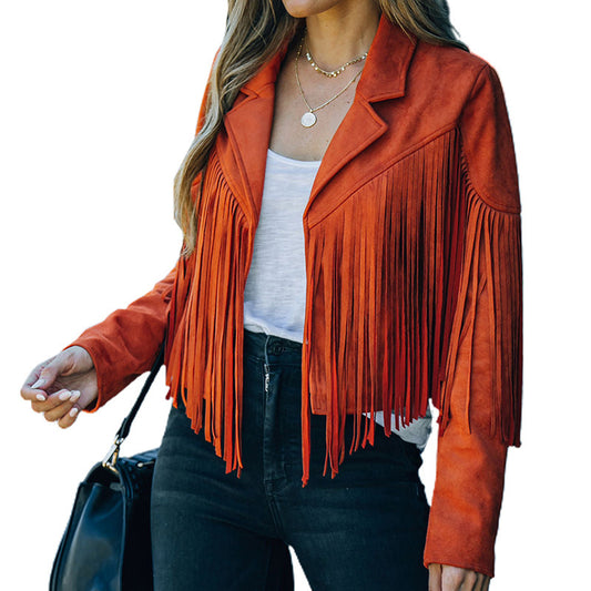 TasselRider Suede Jacket