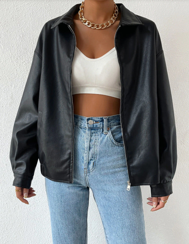 RebelRide™ PU Leather Jacket
