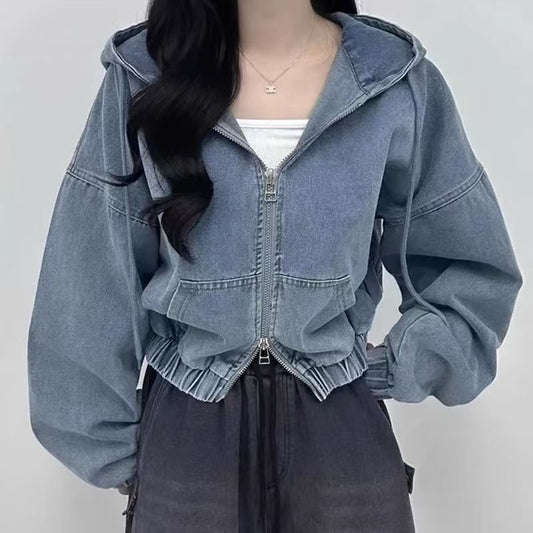 HarborChic Denim Hoodie