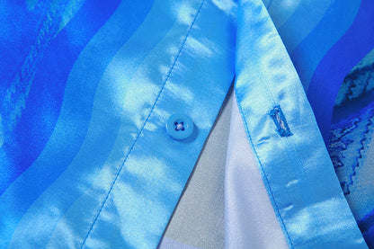 Silk Fashion Street Shoot 3D Digital Printing Shirt