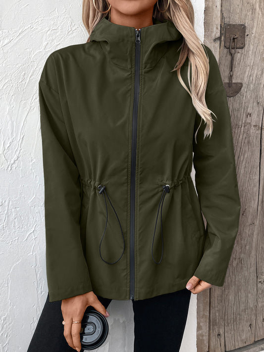 StormShield Hooded Raincoat Jacket
