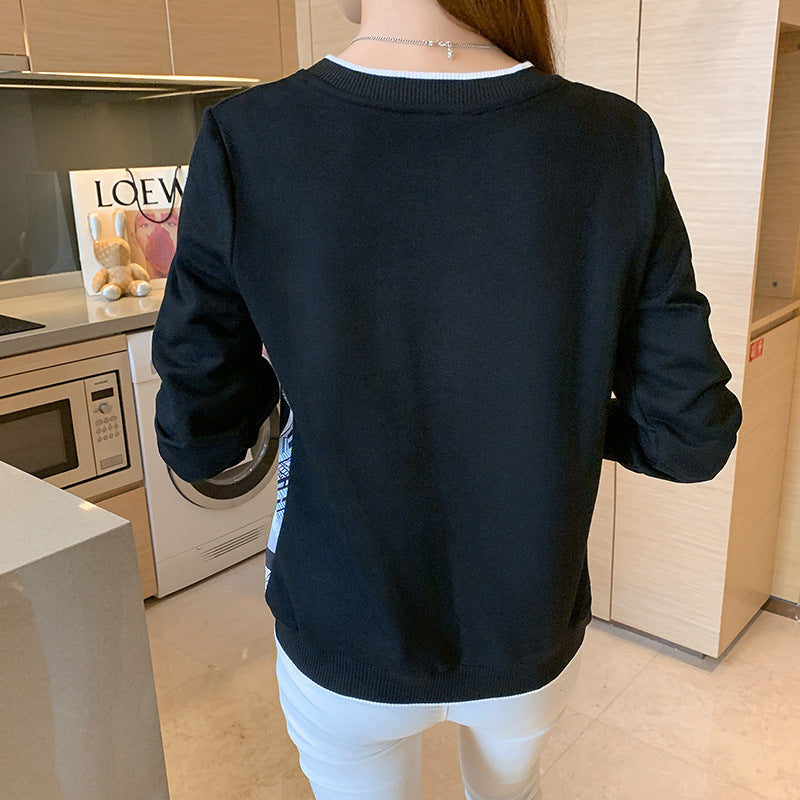 ArtistryPatch Long Sleeve Pullover