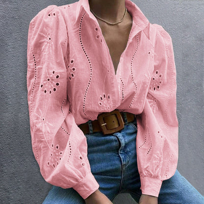 Aeris Whisper Puff Sleeve Cardigan