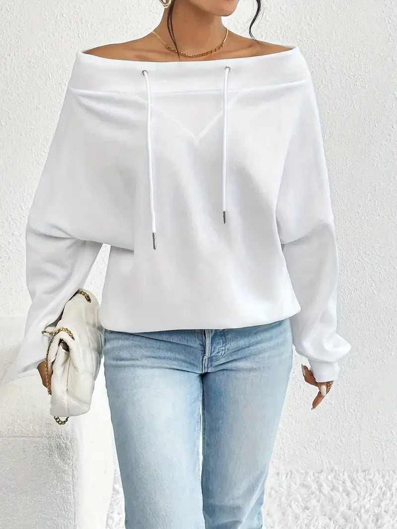 BreezyCharm Off-Shoulder Top