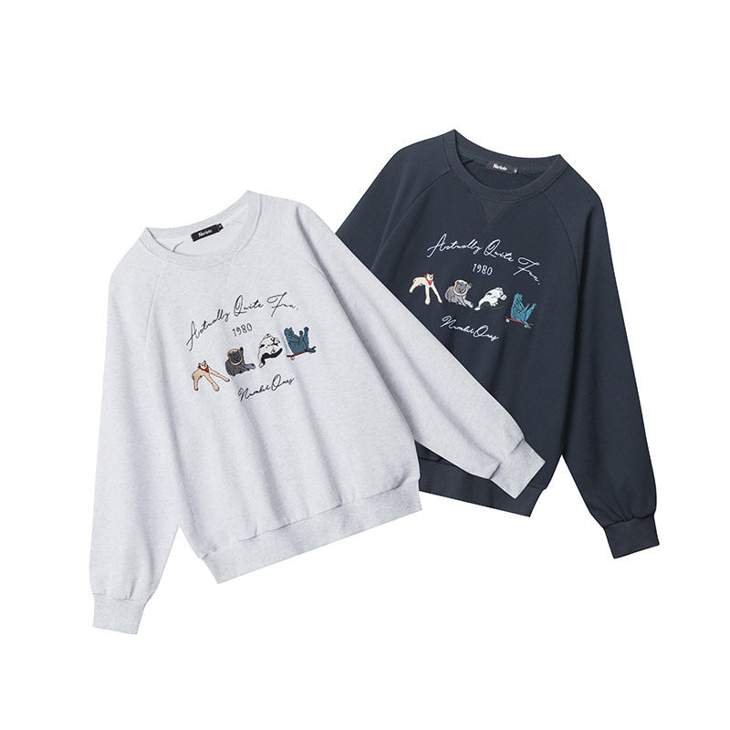 StitchEra™ Retro Embroidered Sweater