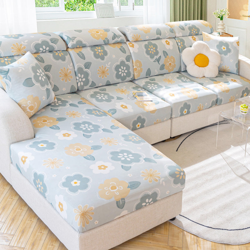 Home Fashion Printing Ice Silk Sofa Cover