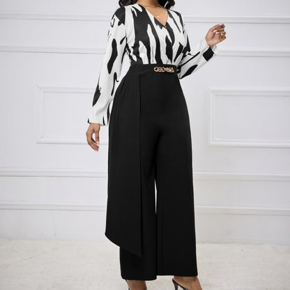Verena Bloom Cinched Jumpsuit