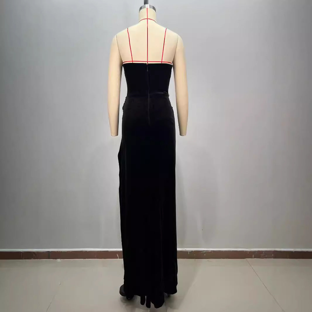 Noir Prism Gown