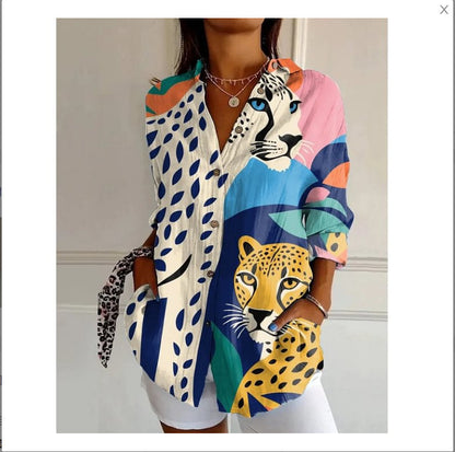 3D Floral Summer Shirt