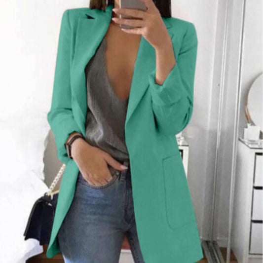 ArtEase Printed Mid-length Jacket