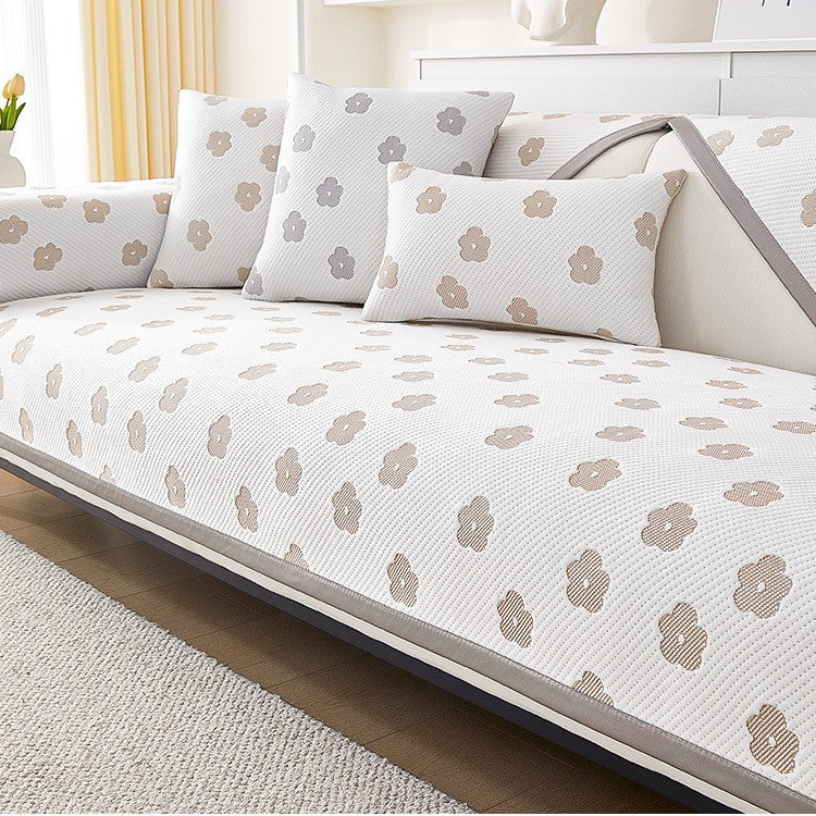 Ice Silk Sofa Towel Anti-scratching Sofa Cover
