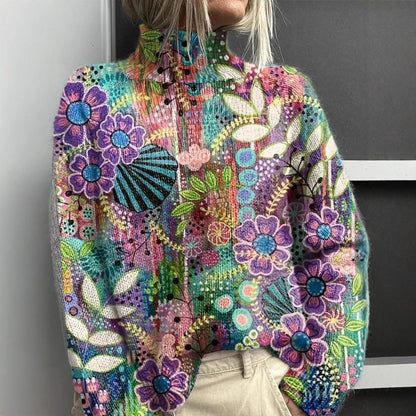 FrostMuse High Neck Sweater
