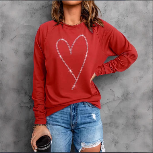 HeartGlow Cozy Sweatshirt