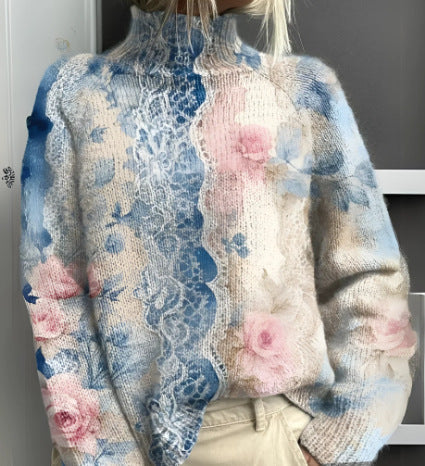 FrostMuse High Neck Sweater