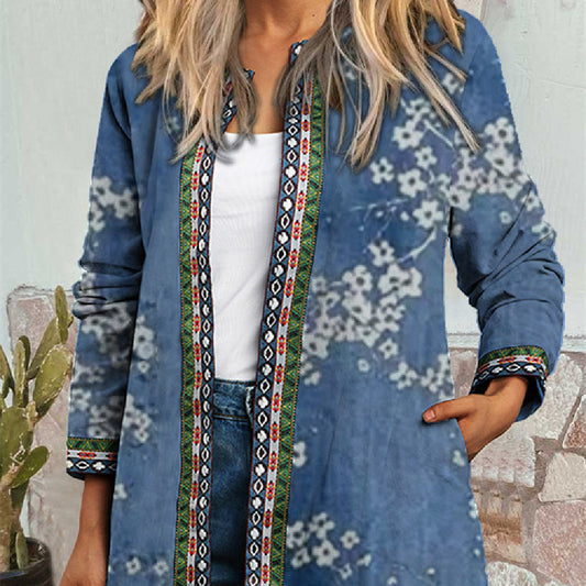 EleganceFlow Longline Cardigan