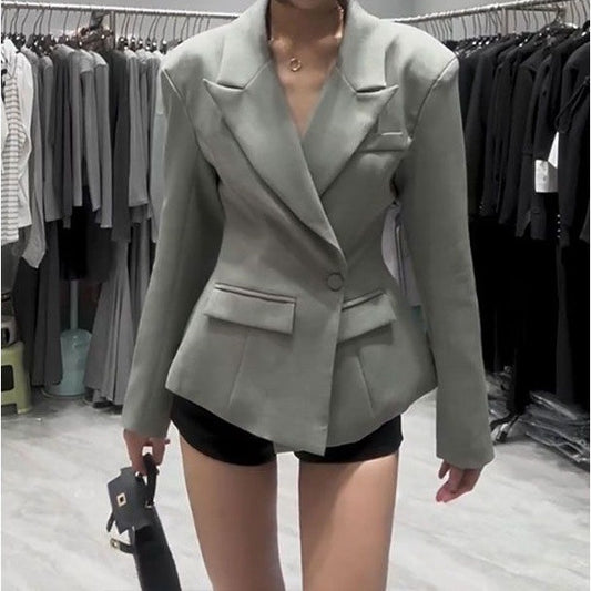 WestAura Solid Style Coat