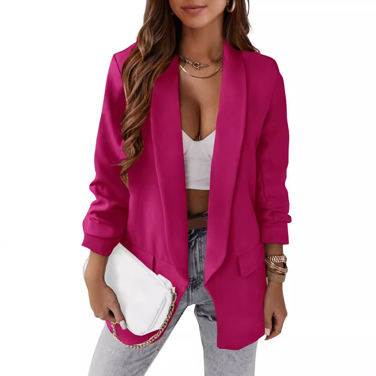 EliteForm Slim Suit Jacket