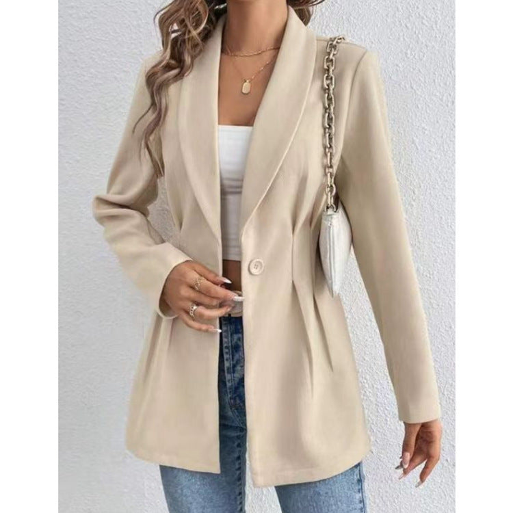 Spring Luxe Woolen Coat