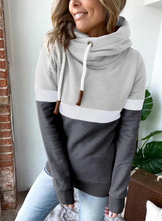 CozyCrest Turtleneck Hoodie