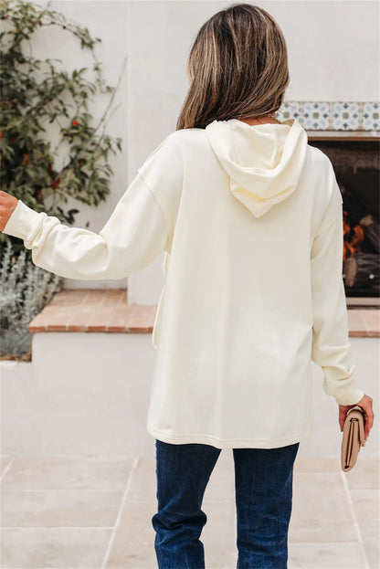 SnowCharm Bow Hoodie