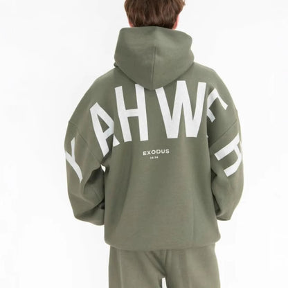 StreetVerse Letter Print Sweatshirt