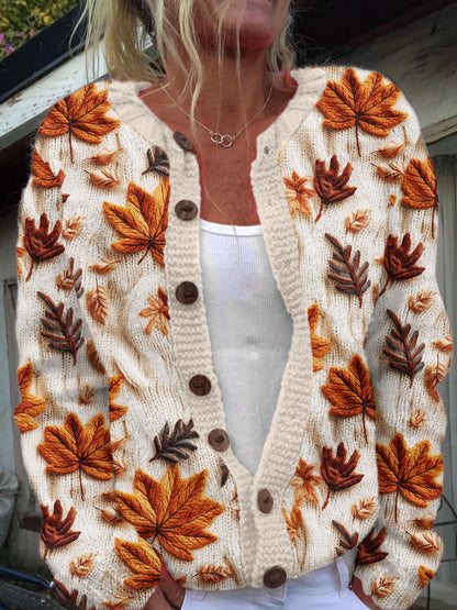 Novara 3D Knit Cardigan