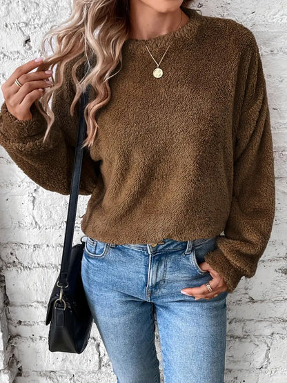 VeluCozy Reversible Fleece Sweatshirt