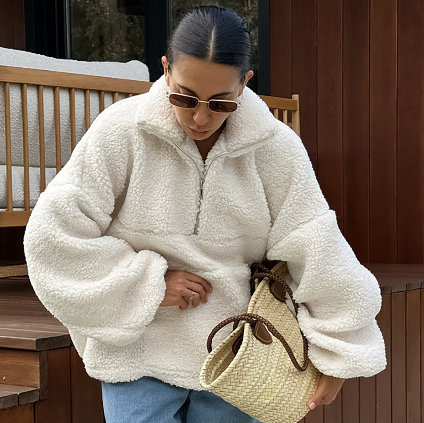 Alpine Cozy Fleece Sweatshirt