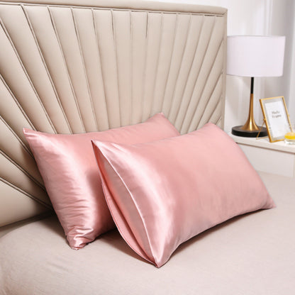 Bedding Washed Silk Pillowcase Single