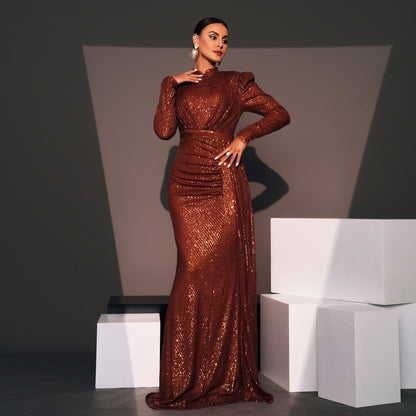Opaline Ember Gown