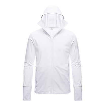Sun Protection Clothing Women's Long Sleeve UV Protection Breathable Thin Ice Silk