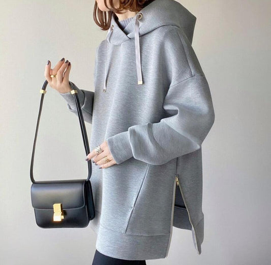 SleekZip Hooded Sweater
