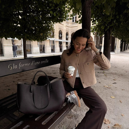 Arden Tweed Elegance Cardigan Coat