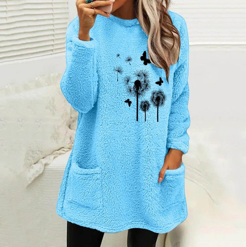 Velouré Crest Sweatshirt