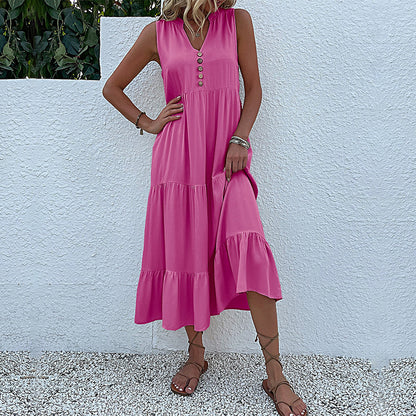 LumaFlow Vest Dress