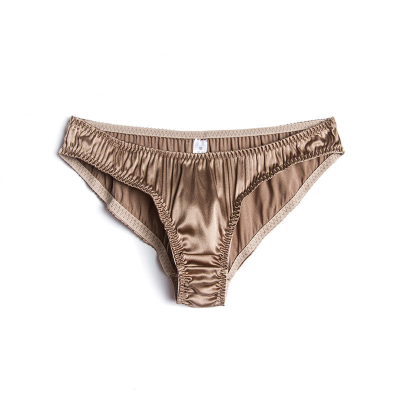 Stretch Silk Low Waist Sexy Underwear