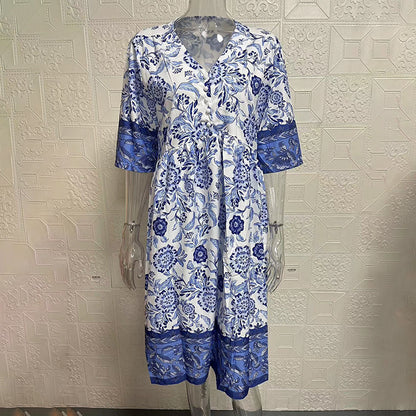 Meadow Grace Plus Floral Dress