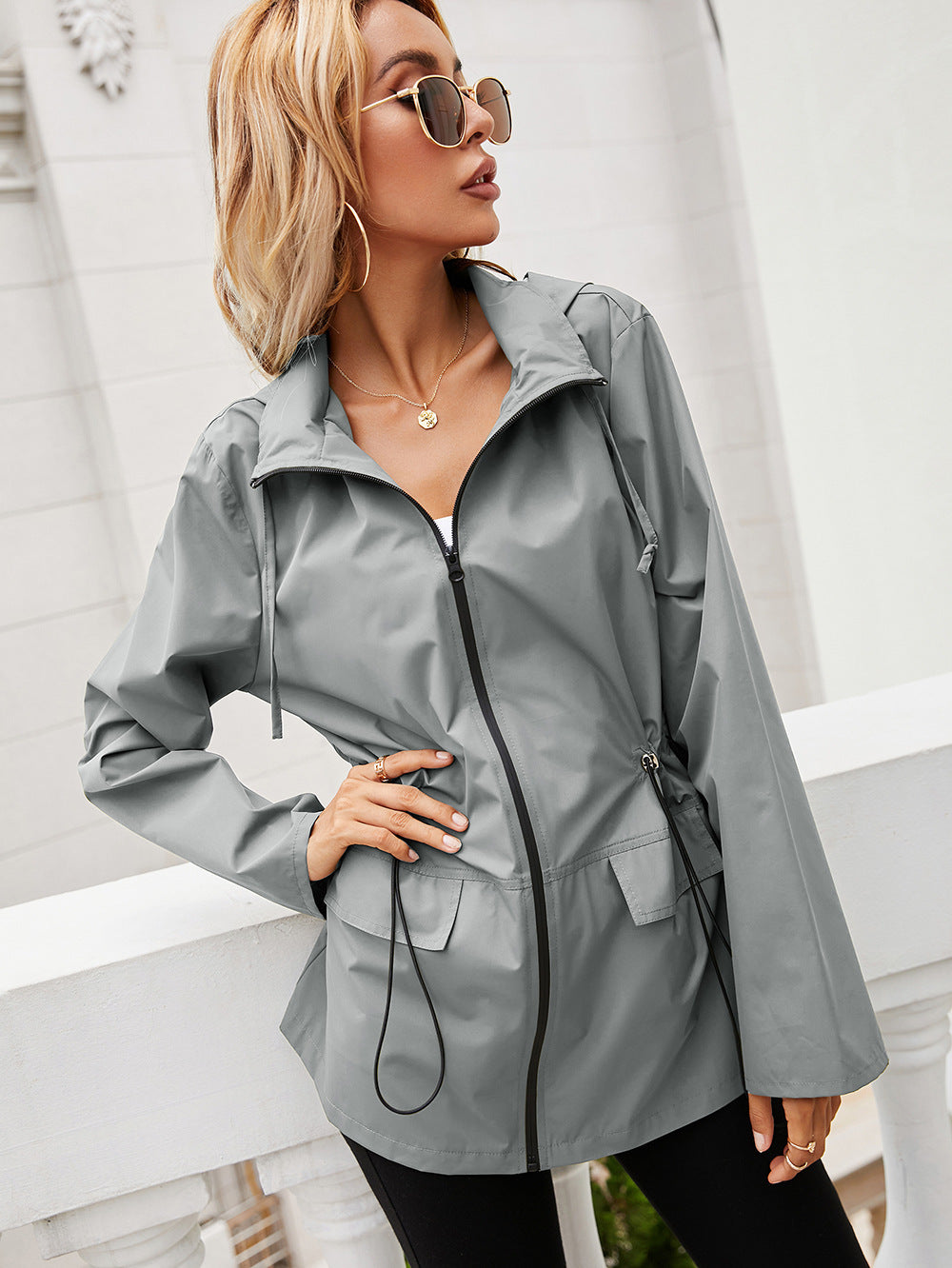 StormEase Hooded Rainbreaker