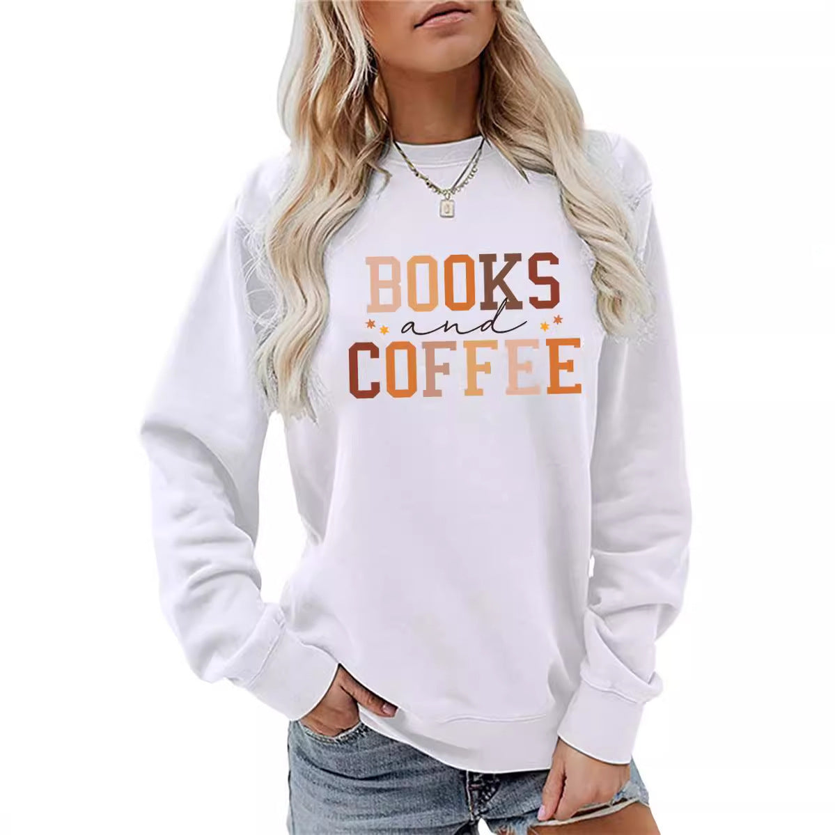 PrintAura™ Round Neck Sweater
