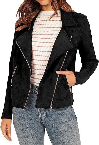 VelviRider Deerskin Moto Jacket